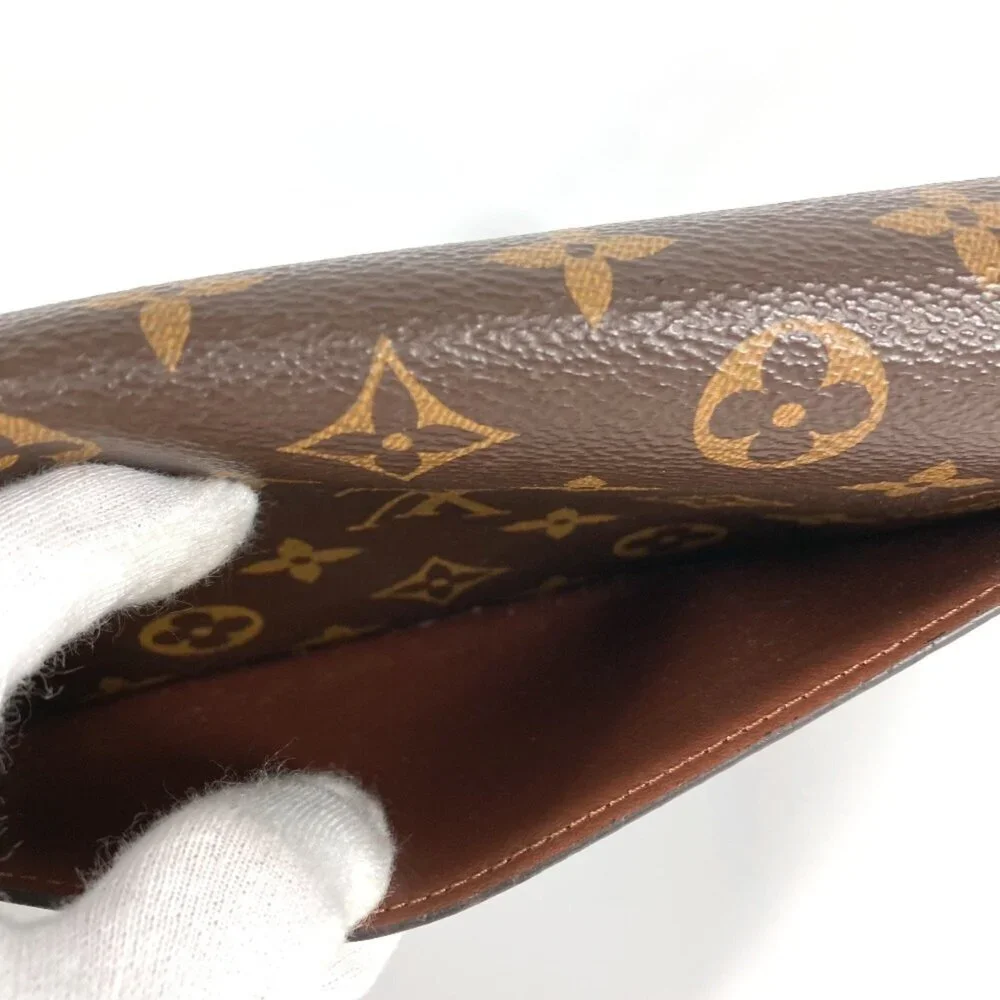 LOUIS VUITTON Brown Monogram Canvas Shoulder Bag